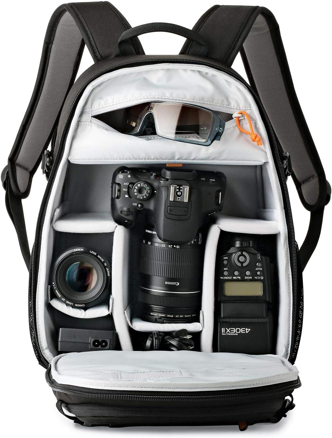 LowePro Tahoe BP 150. Lightweight Compact Camera Backpack for Cameras (Black)., Medium - Image 4
