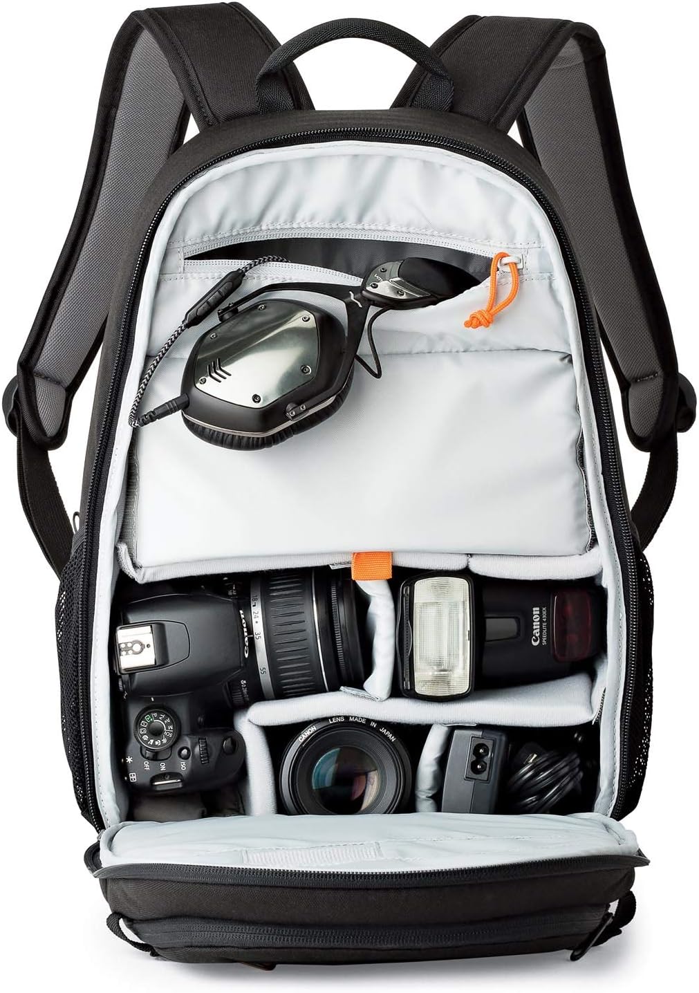 LowePro Tahoe BP 150. Lightweight Compact Camera Backpack for Cameras (Black)., Medium - Image 5