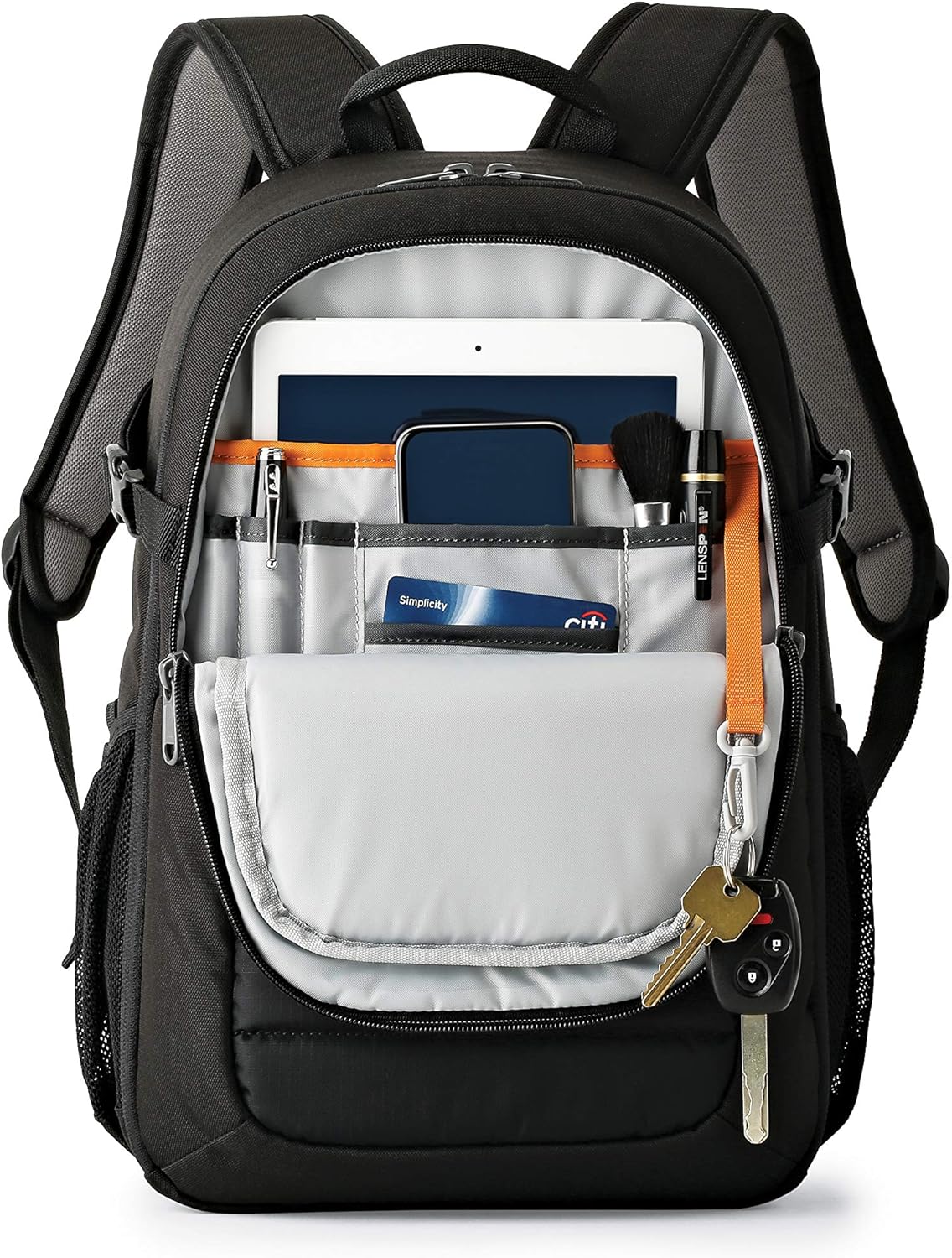 LowePro Tahoe BP 150. Lightweight Compact Camera Backpack for Cameras (Black)., Medium - Image 8